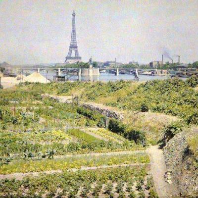 photos de Paris en couleur de 1914